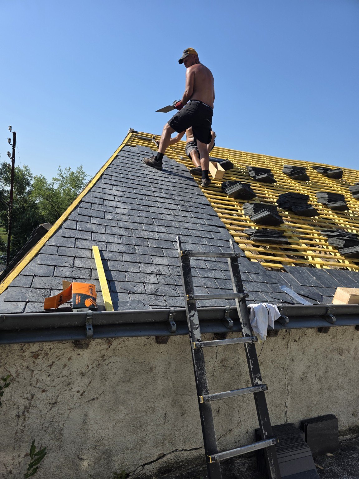 Rénovation de toiture — TOITURE & PATRIMOINE